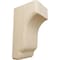 Ekena Millwork 4 3/4"W x 5 1/2"D x 10"H Capistrano Mission Corbel, Rubberwood COR04X05X10CPRW - alternate 1